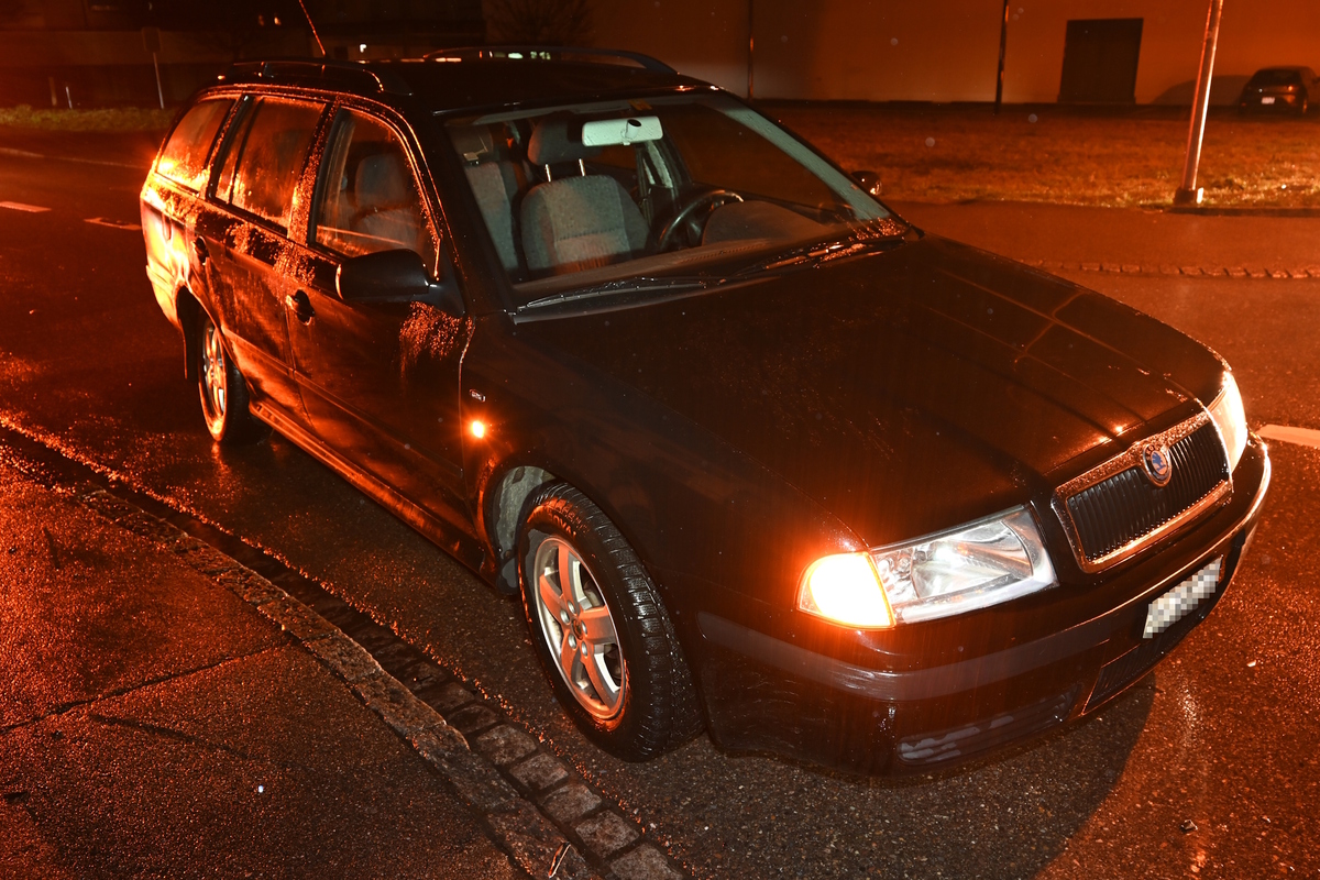 Flawil SG - Unfall im Kreuzungsbereich