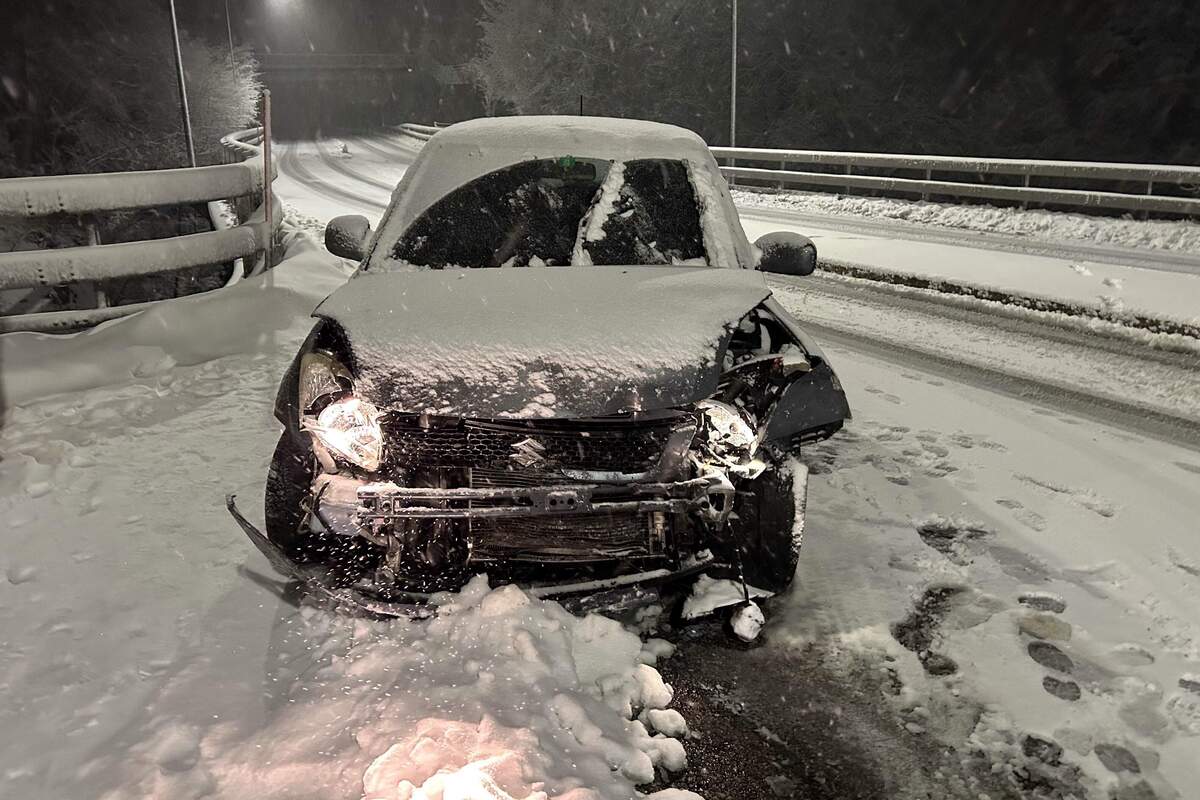 Kanton Appenzell Ausserrhoden - Unfälle auf schneebedeckten Fahrbahnen