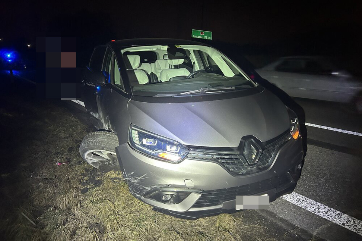 Reinach/A1/Obersiggenthal AG - Unfälle unter Alkoholeinfluss 