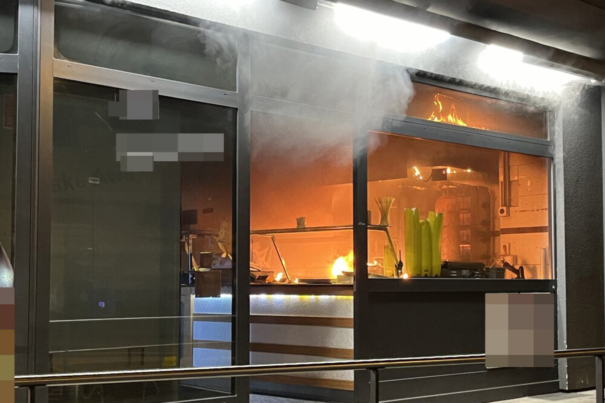 Wettingen AG - Küchenbrand in einem Restaurant