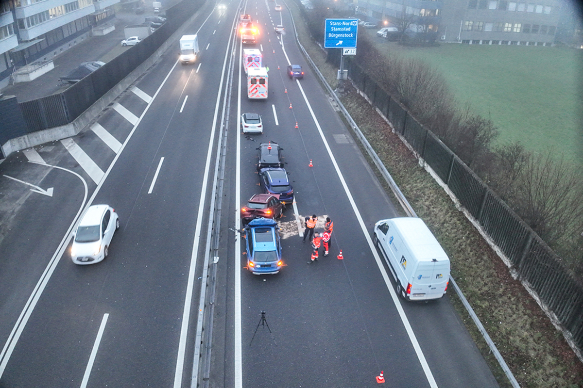 Verkehrsunfallstatistik der Kantonspolizei Nidwalden