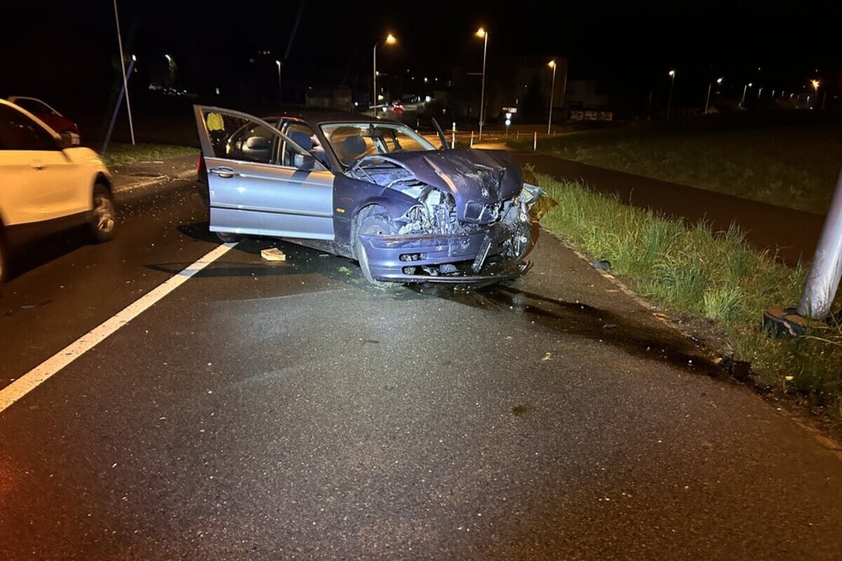 Reinach AG - Junglenker verursacht Unfall - Führerausweis auf Probe weg
