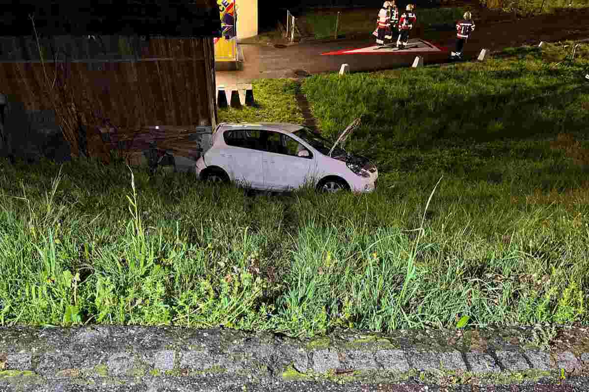 Trimbach SO - Alkoholisiert von der Strasse abgekommen