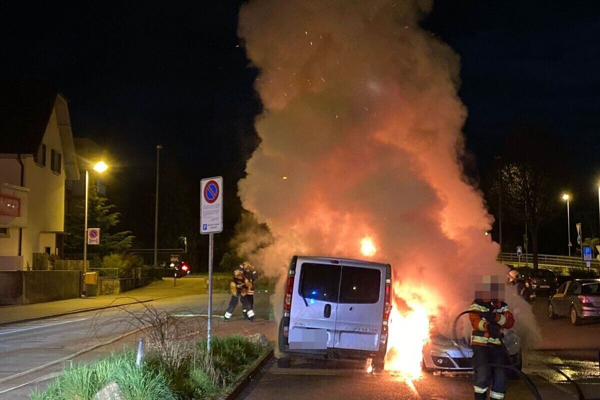 Grenchen SO - Autos angezündet