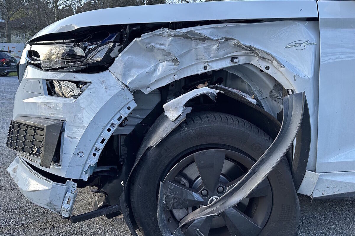 St.Gallen - Unfall zwischen drei Autos