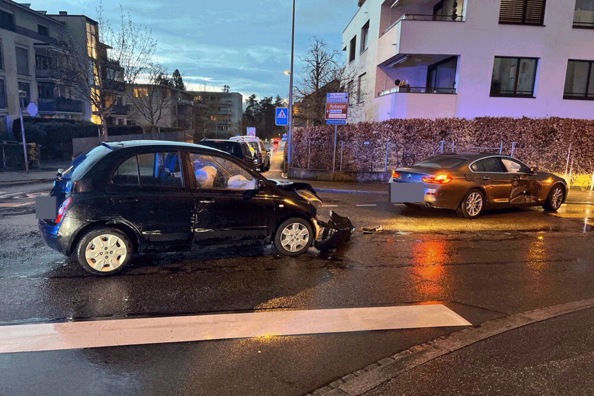 Unfall in Rheinfelden AG - Stoppsignal missachtet