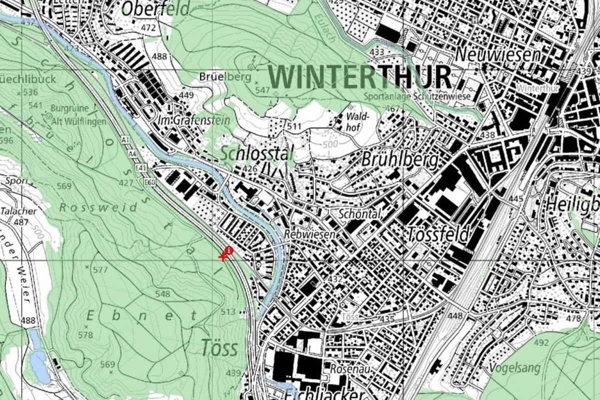 Winterthur ZH - Grössere Menge Öl im Wald