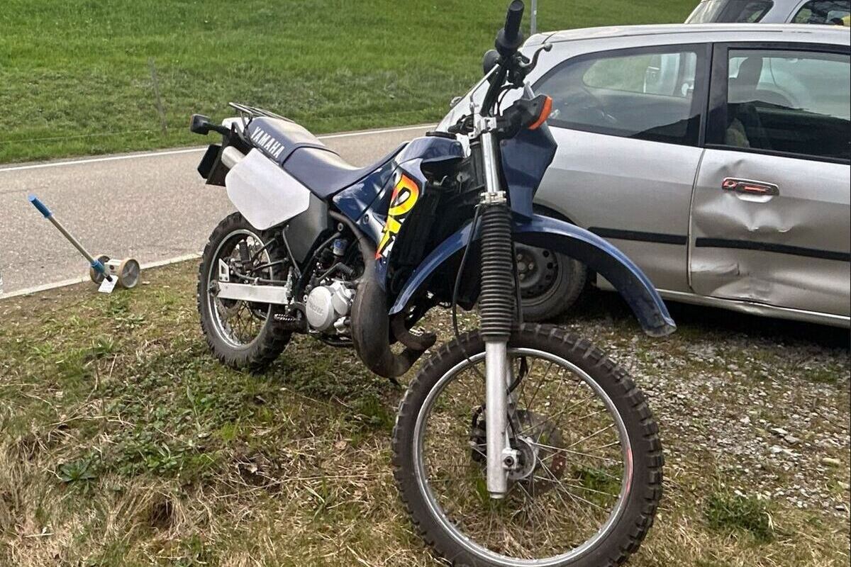 Kanton Appenzell Ausserrhoden - Drei Unfälle mit Motorrädern