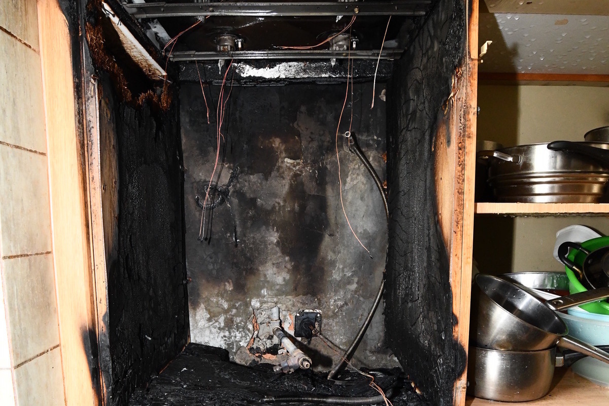 Rapperswil-Jona SG - Backofen in Brand geraten