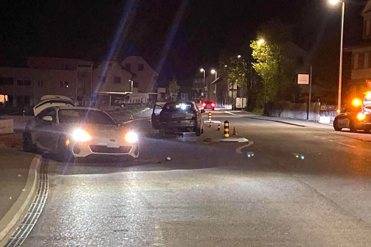 Unfall in Laupersdorf SO - Kontrolle übers Auto verloren