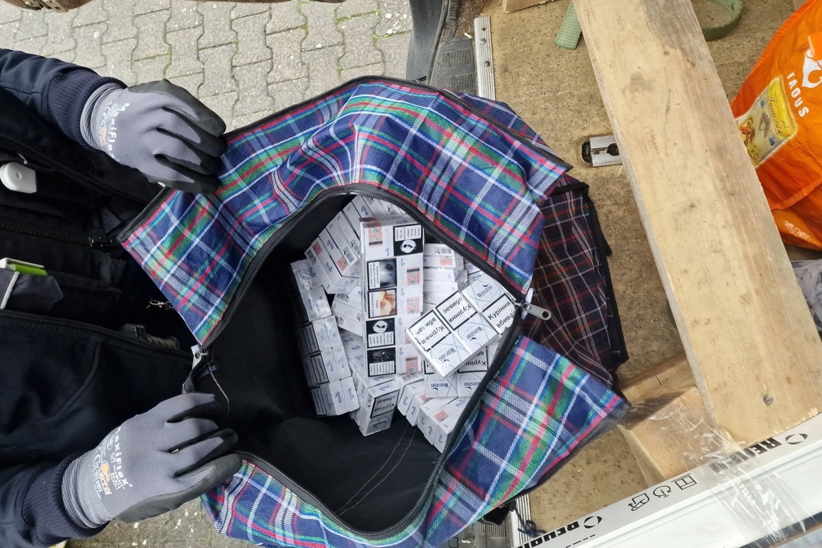 Gießen HE - Zigarettenschmuggel verhindert