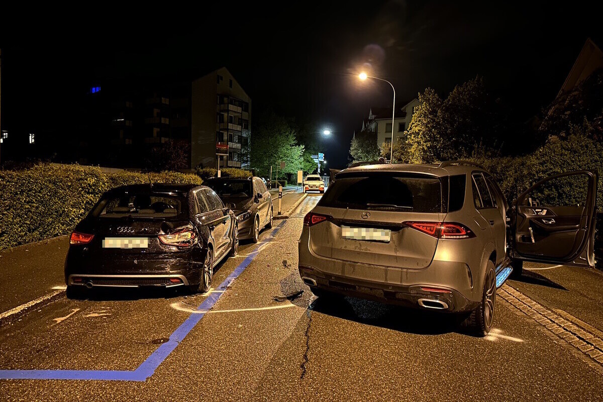 St.Gallen - Vor der Polizei geflüchtet und verunfallt 