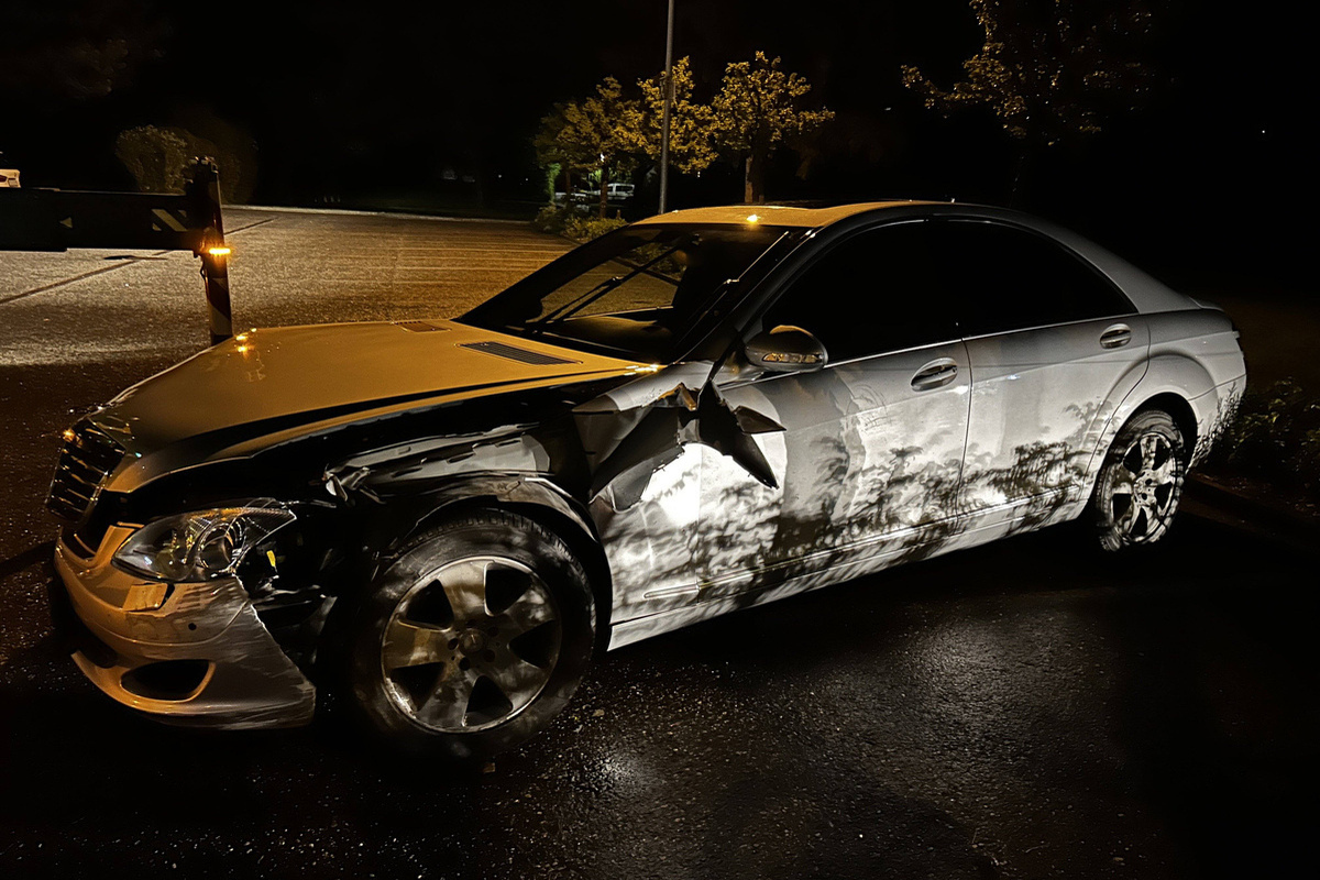 Oftringen AG - Mercedes gestohlen und verunfallt