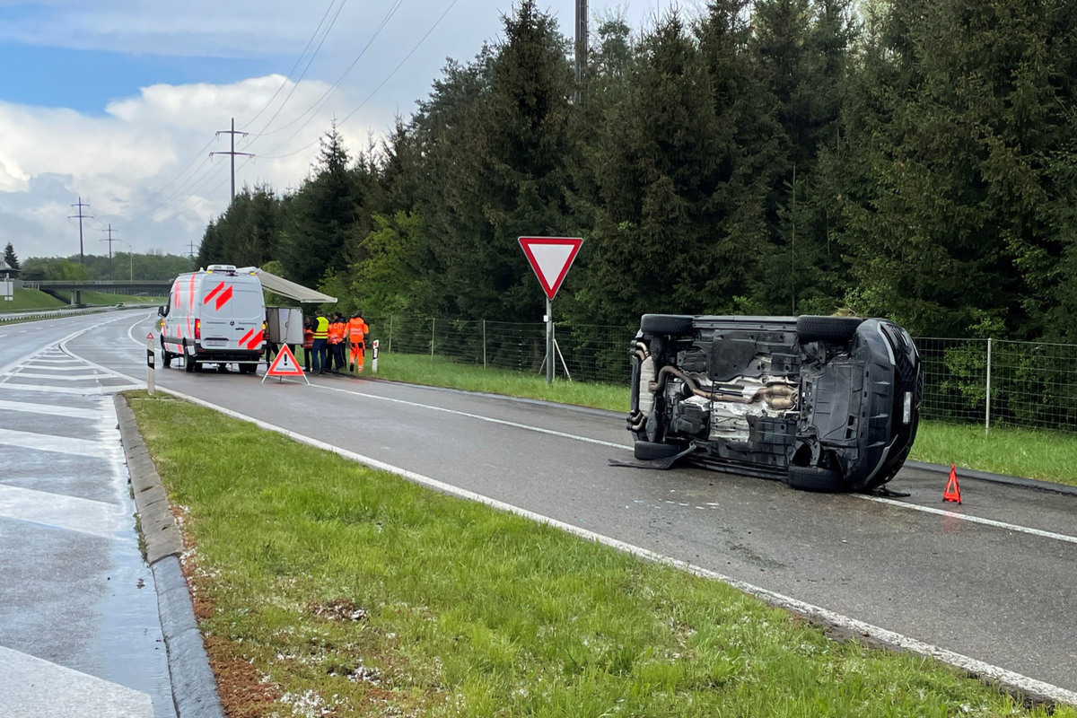 Thurgau - Mehrere Unfälle auf der A7