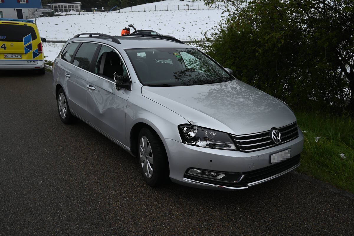 Kirchberg SG - 13-jährige Velofahrerin nach Unfall im Spital