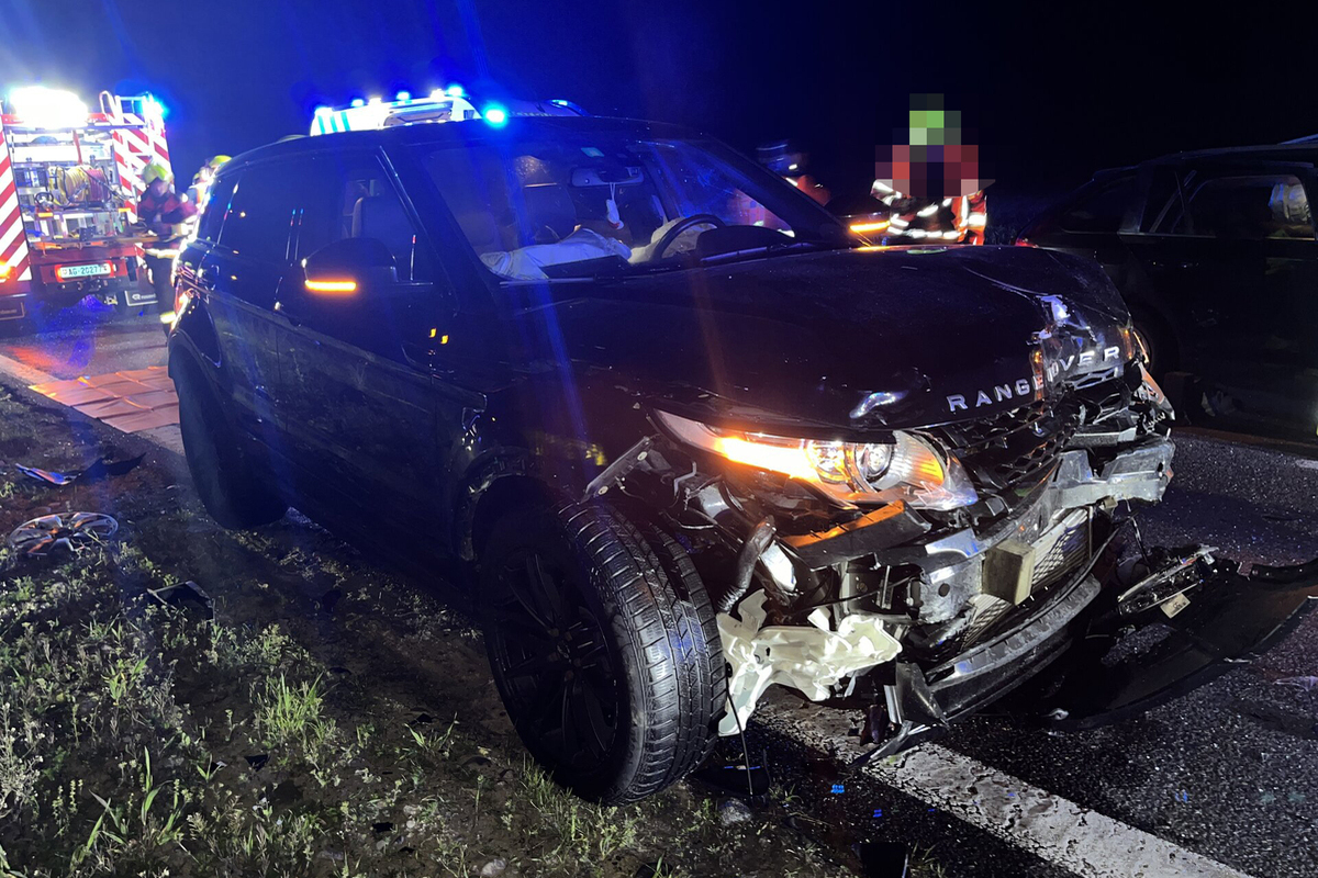 Dintikon AG - Heftige Kollision - eine Person verletzt