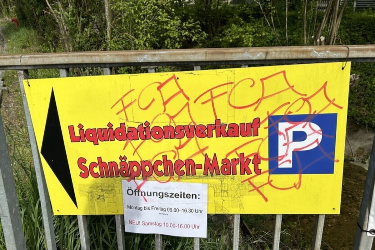 Teufenthal AG - Mehrere Graffiti-Schriftzüge entdeckt