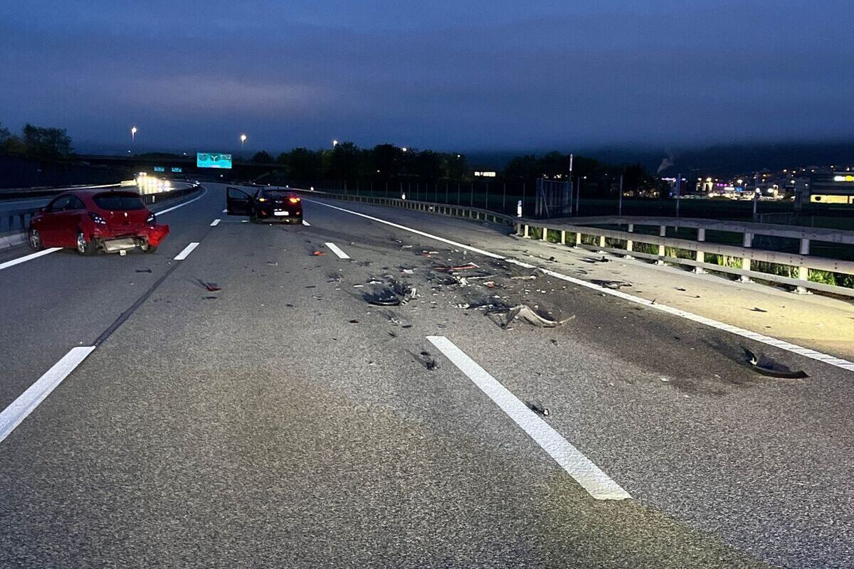 Härkingen SO - Angetrunken Unfall auf der A1 verursacht