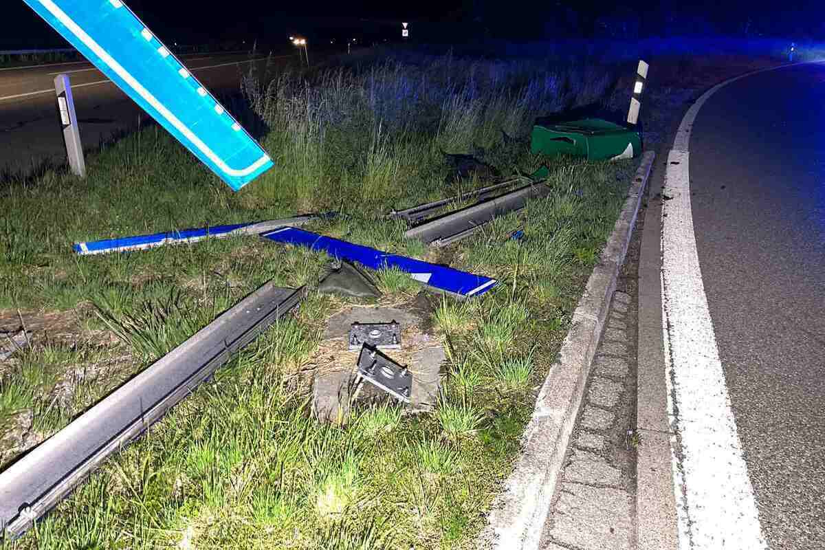 A1/Oensingen SO - 31-Jähriger verunfallt im alkoholisierten Zustand