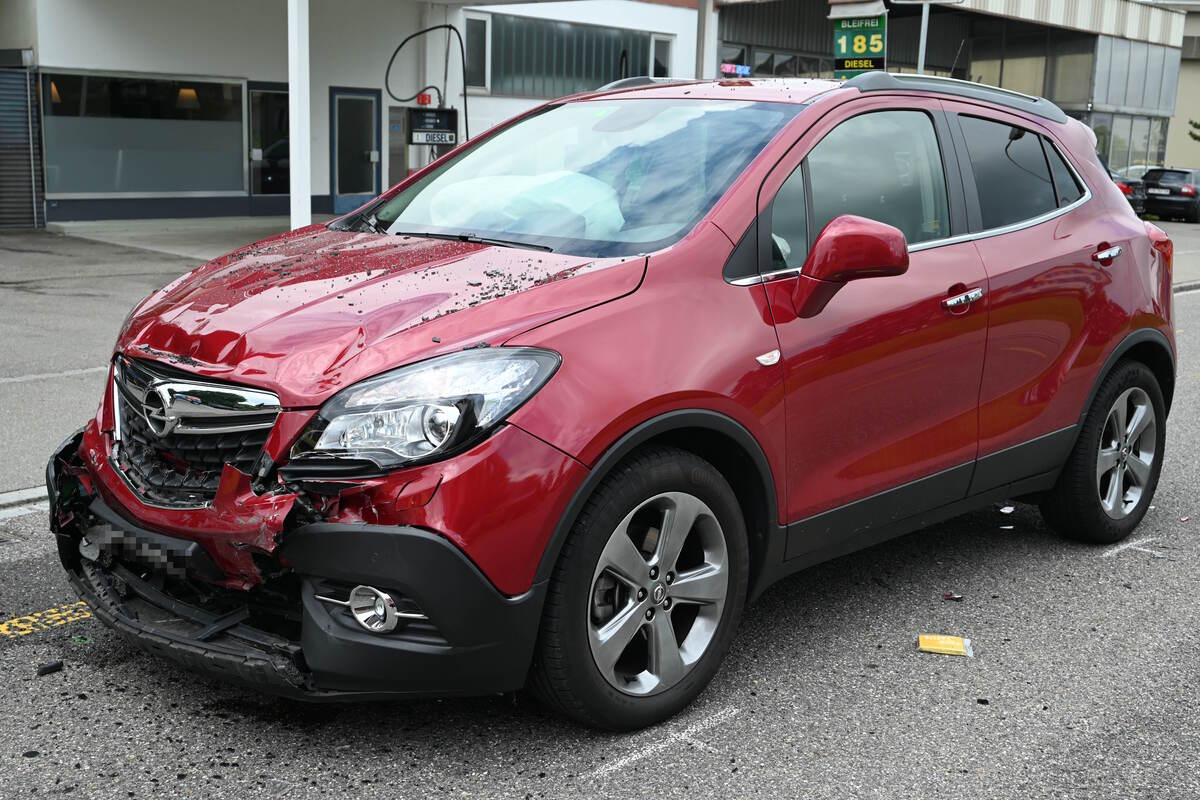 Gossau SG - 18'000 Franken Sachschaden nach Auffahrkollision