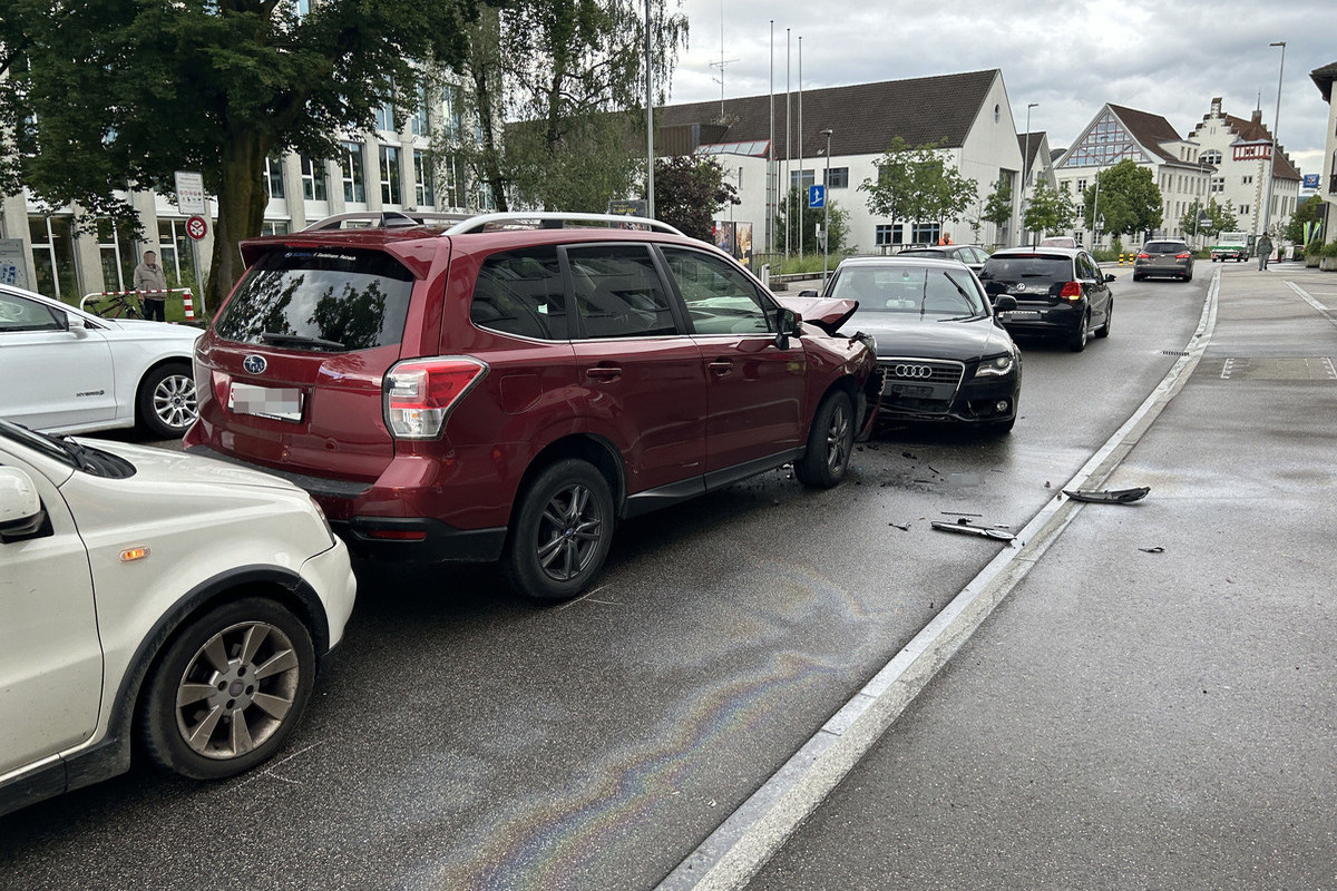 Unfall in Suhr AG - Am Steuer eingeschlafen