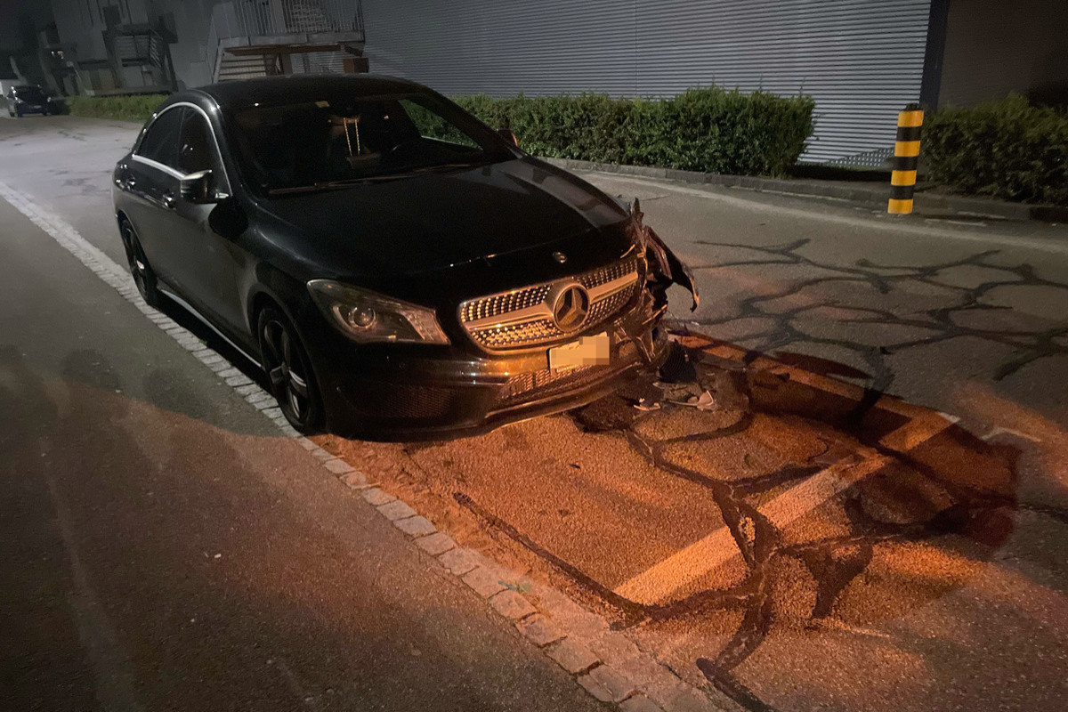 Staufen/Ennetbaden AG - Pizzakurier am Steuer eingeschlafen - Betrunken verunfallt