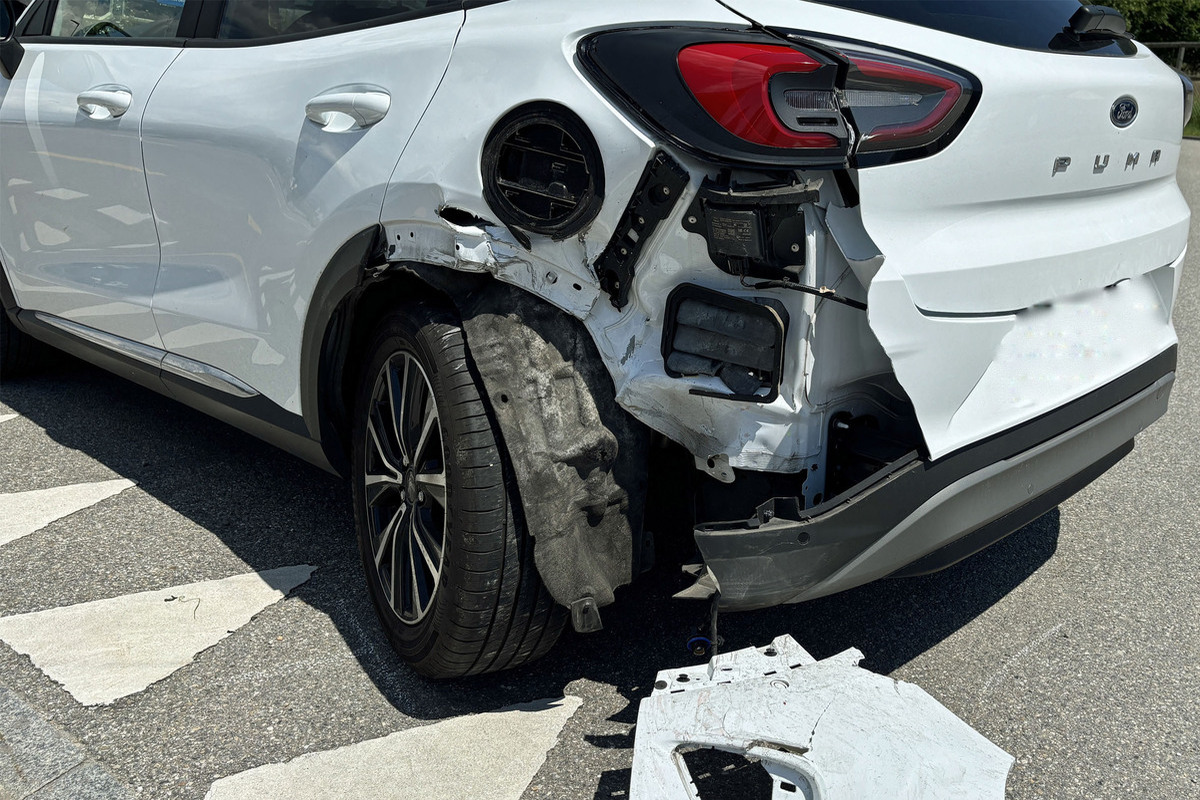 Reiden LU - Hauptstrasse nach Unfall gesperrt