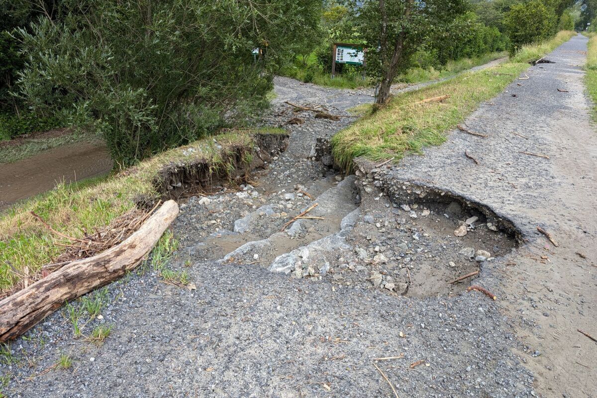 Kanton Uri - Hochwassersituation entspannt sich