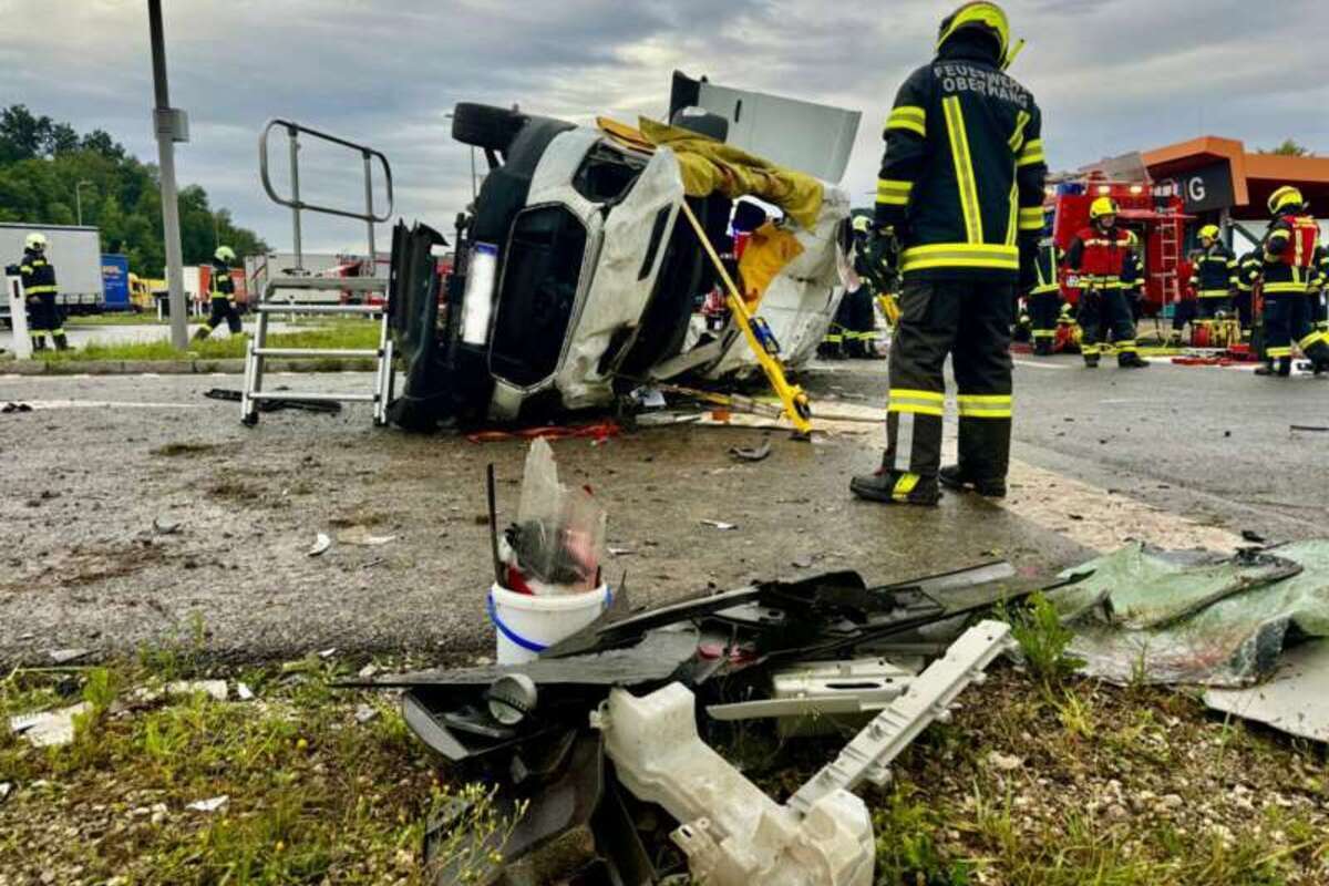 Tödlicher Unfall auf der A1 bei Straß im Attergau