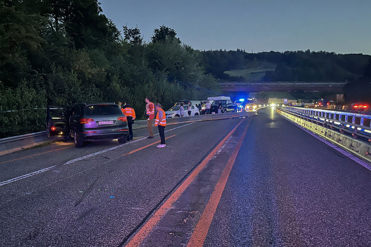 Zunzgen BL/A2 - Unter Drogen- und Alkoholeinfluss verunfallt
