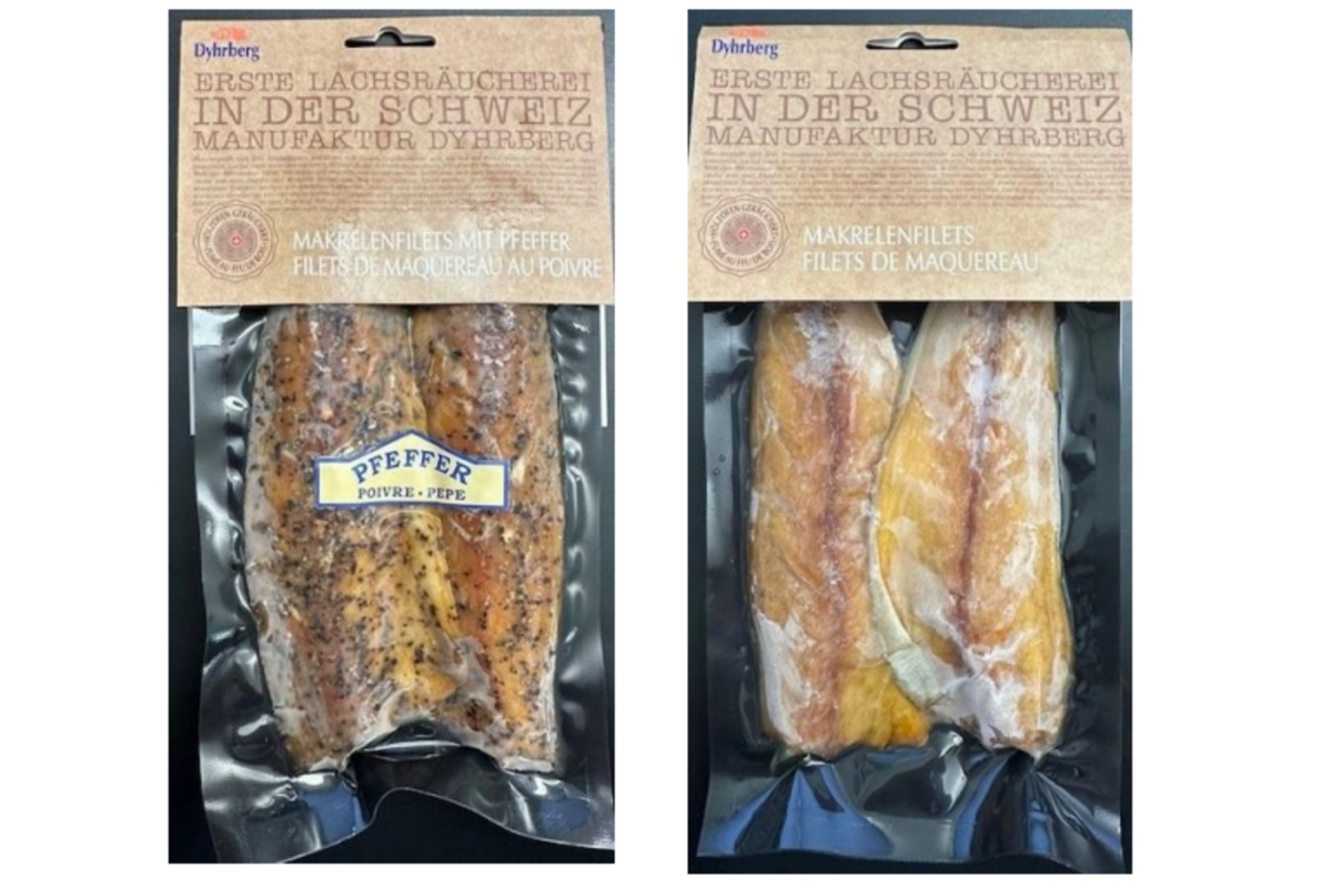 Heissgeräucherte Makrelenfilets werden zurückgerufen - Listeriengefahr