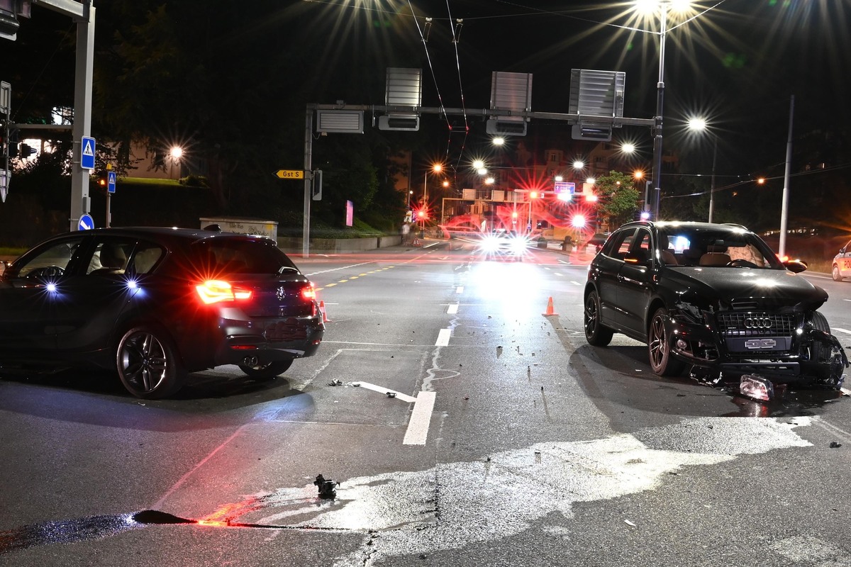 Unfälle im Kanton Luzern - Im Bach gelandet - Auf Treppenstufe steckengeblieben