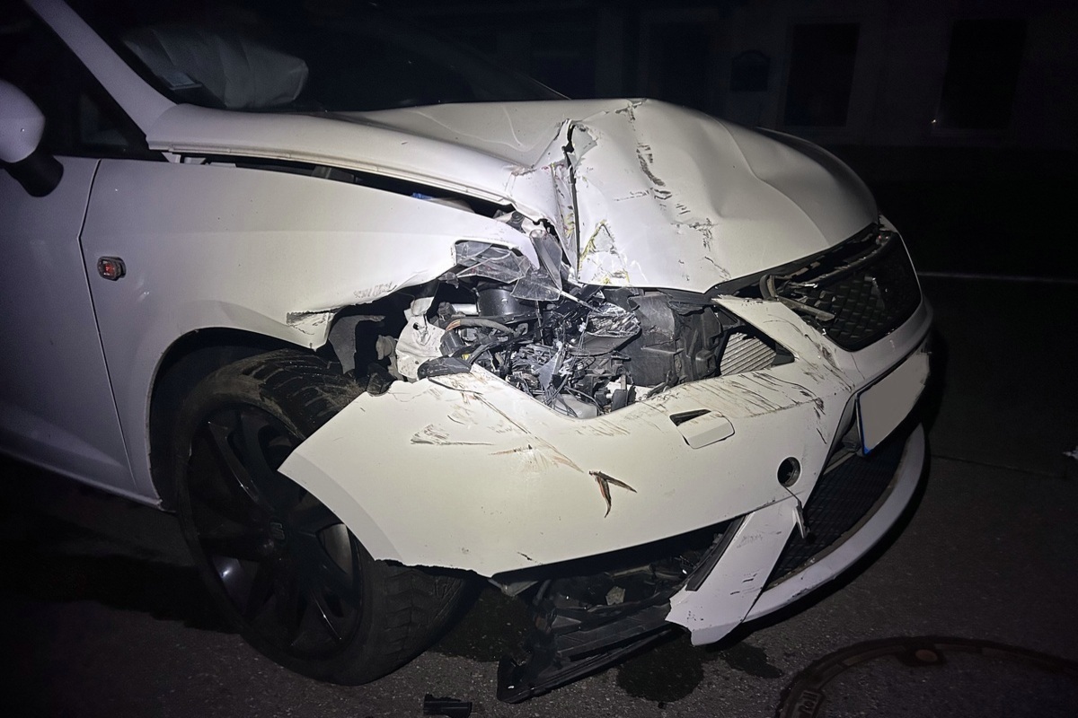 Wolfhalden AR - Kontrolle übers Auto verloren