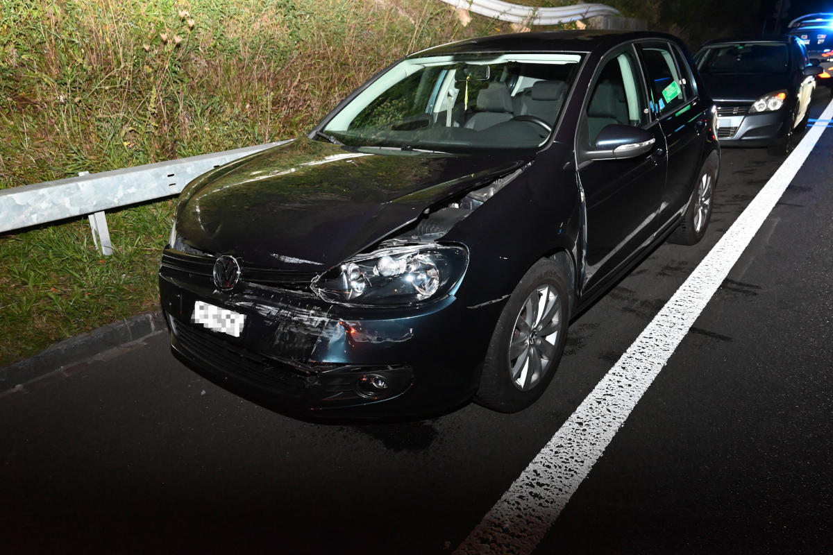 St.Gallen SG - Auffahrkollision zwischen zwei Autos