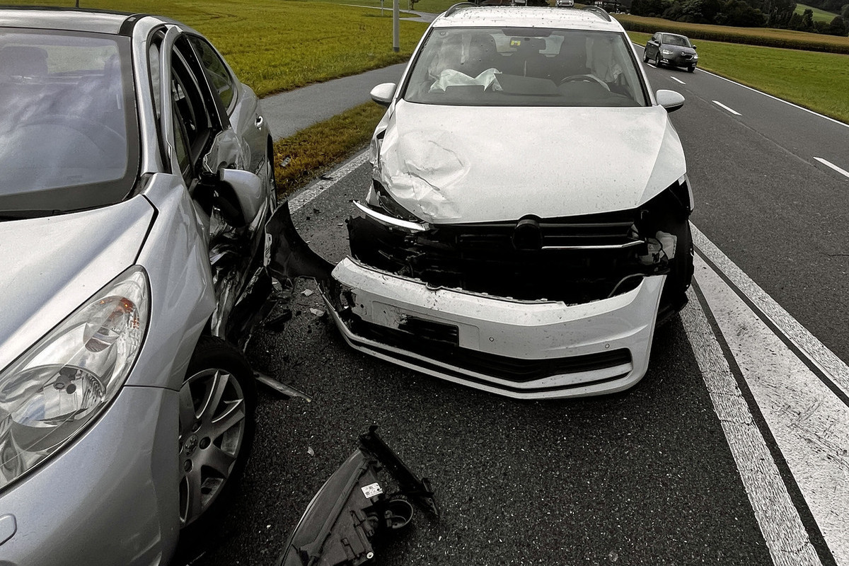 Kanton Luzern - Drei Personen bei Verkehrsunfällen verletzt