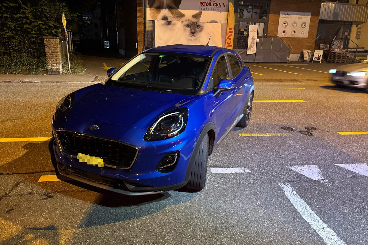 Gossau SG - Unfall zwischen zwei Velos und Auto