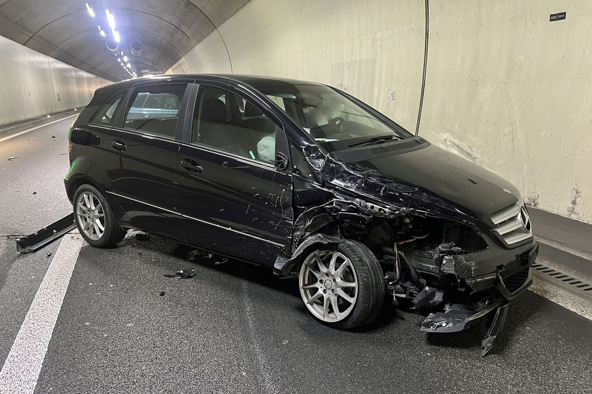 Ebikon/A14 LU – Grosser Rückstau im Feierabendverkehr nach Unfall