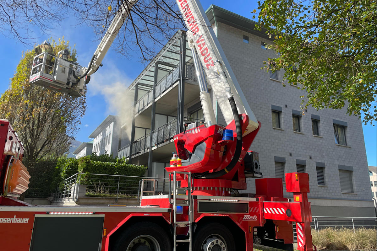 Vaduz FL – Brand einer Wohnung