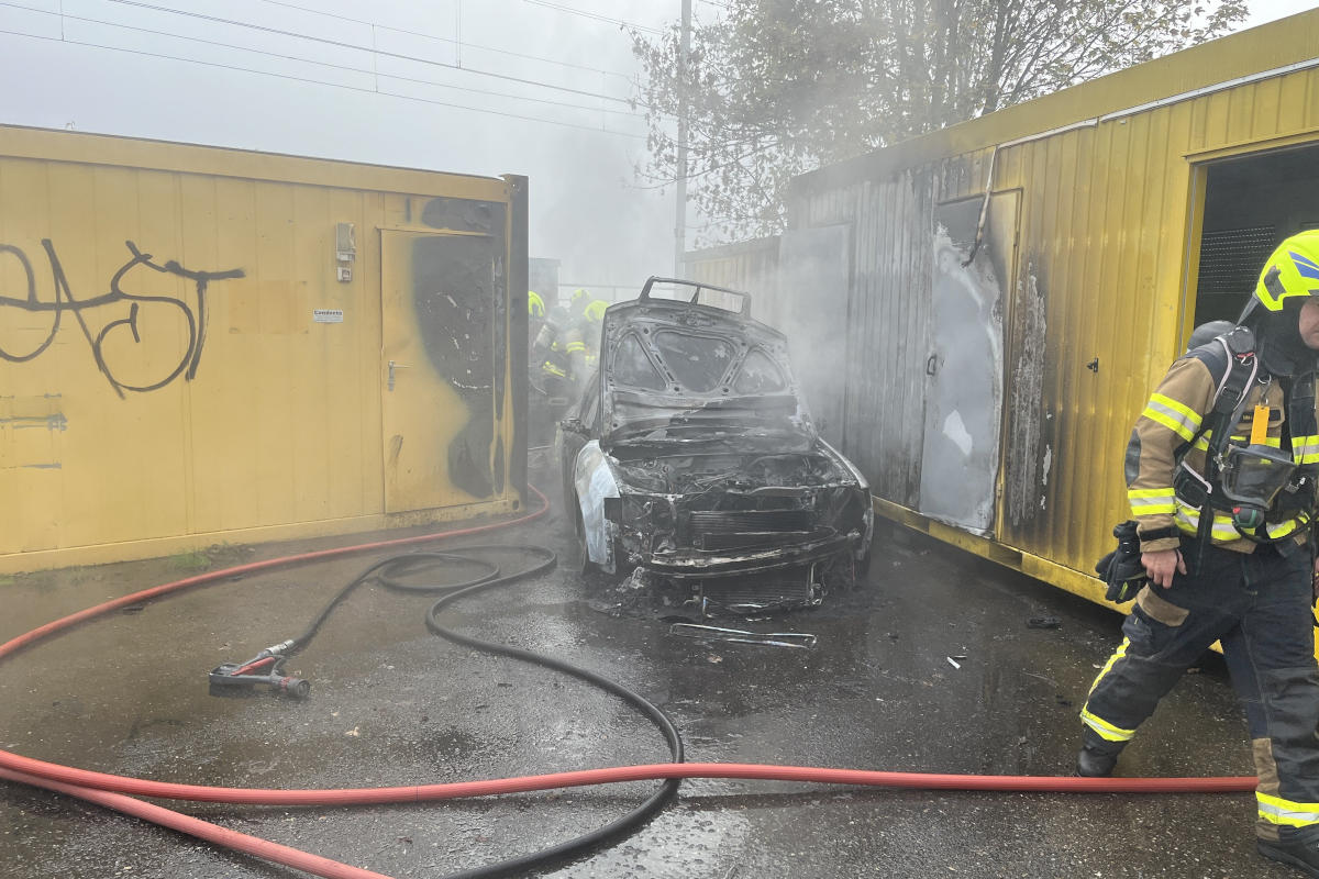 Uzwil SG – Mann bei Autobrand verletzt