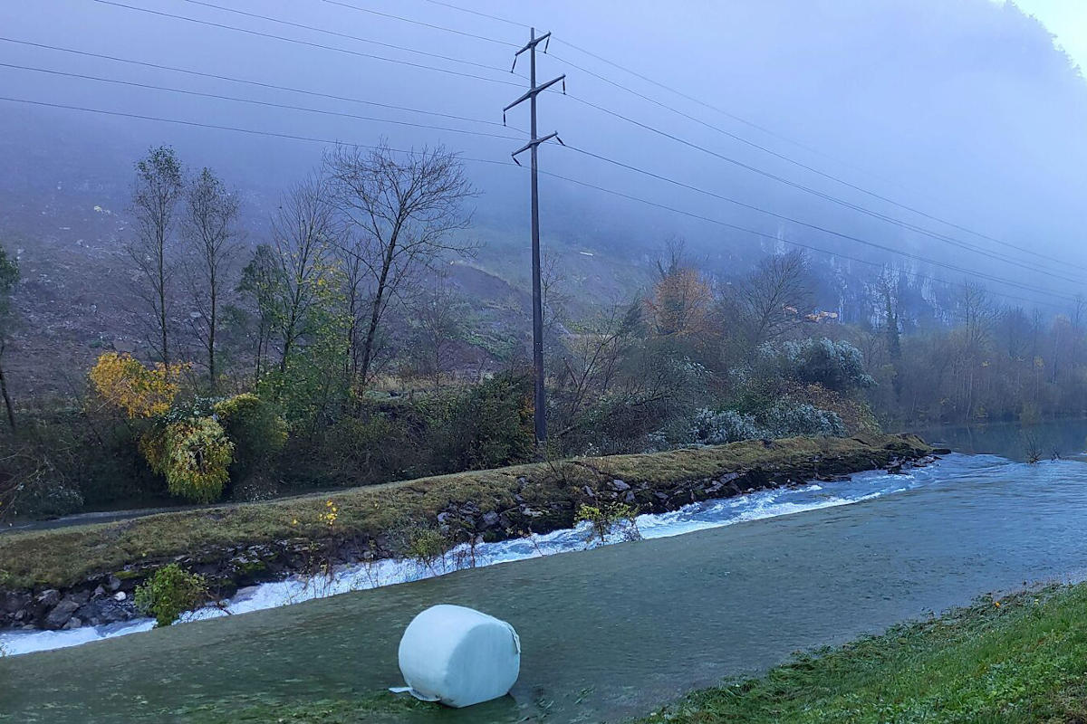 Glarus Nord – Sofortmassnahmen nach Erdrutsch in Planung