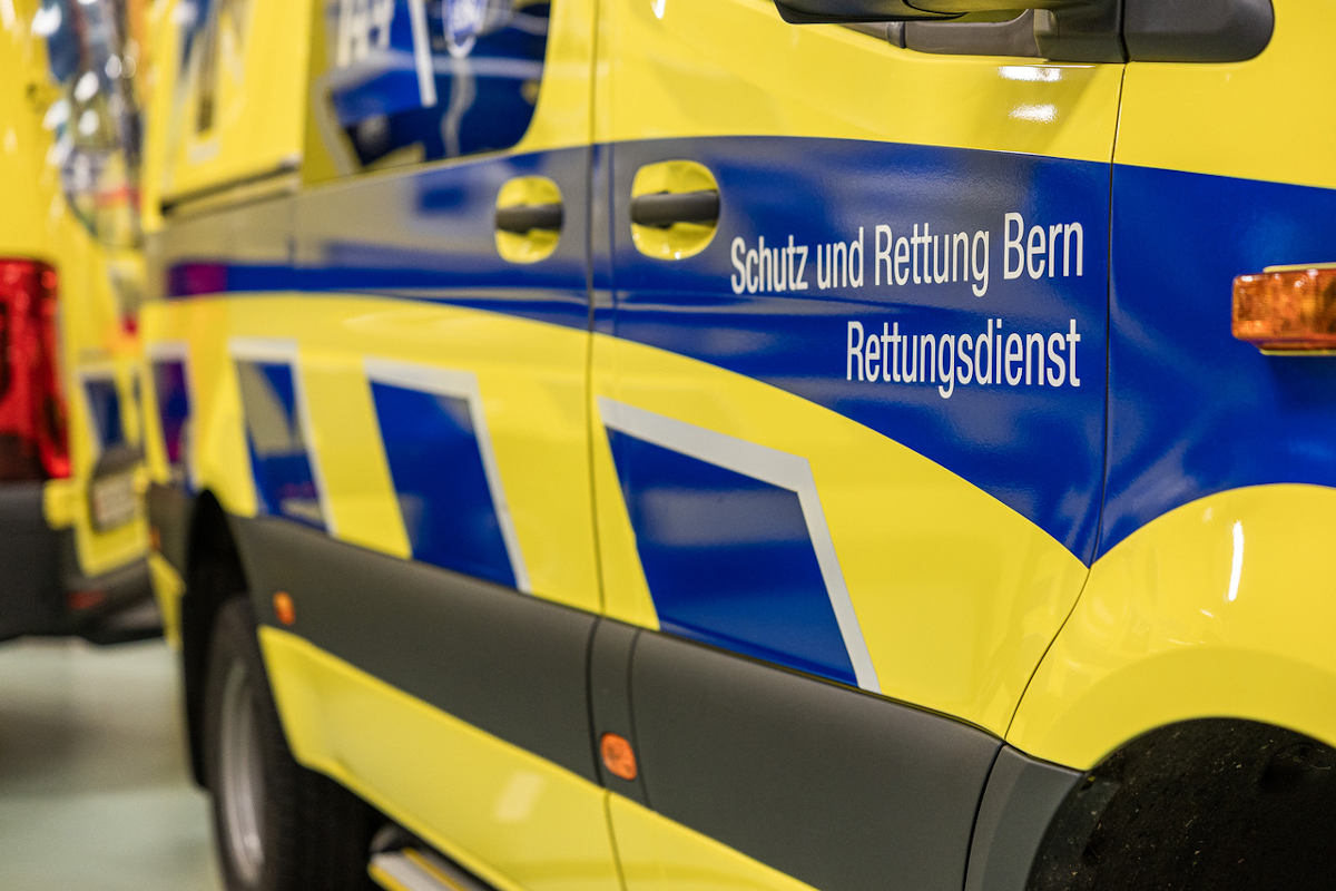 Stadt Bern – Sanitätspolizei wird zu Rettungsdienst Bern unbenannt