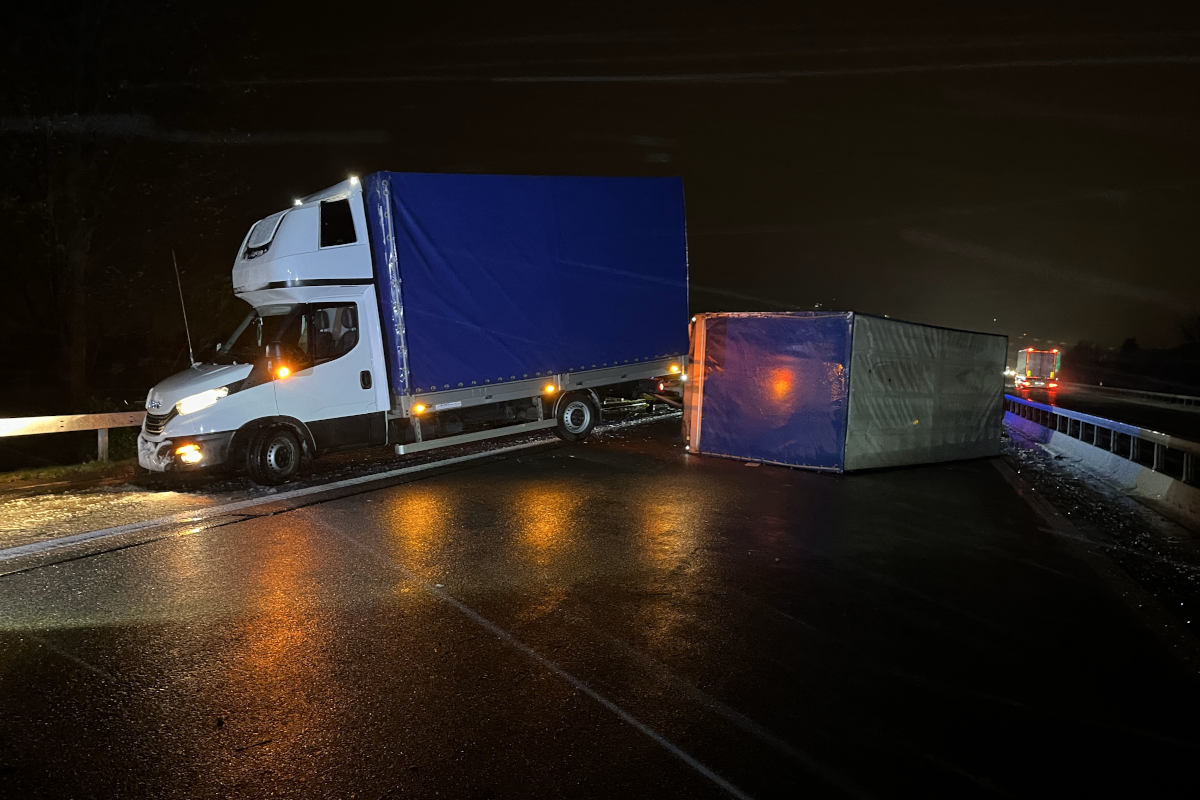 Kanton St.Gallen – Über 120 Verkehrsunfälle wegen Wintereinbruch