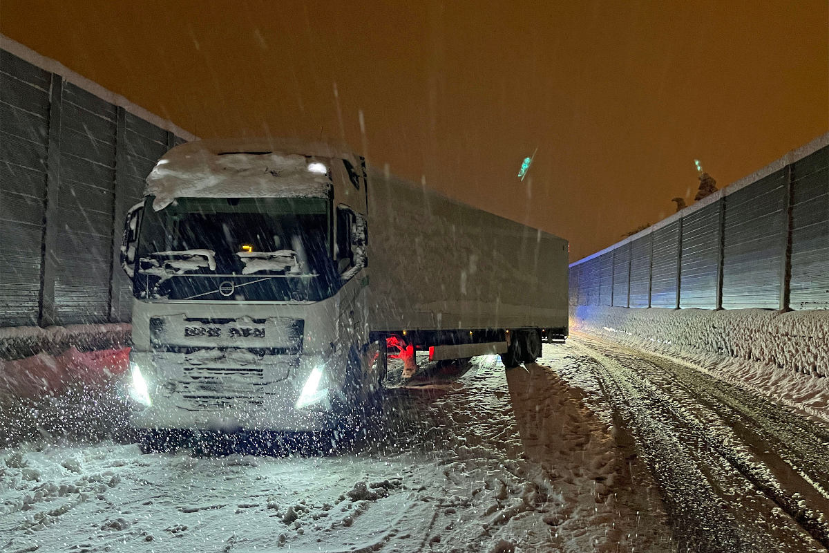 Kanton Luzern – 600 Notrufe wegen Schneechaos bei Polizei eingegangen