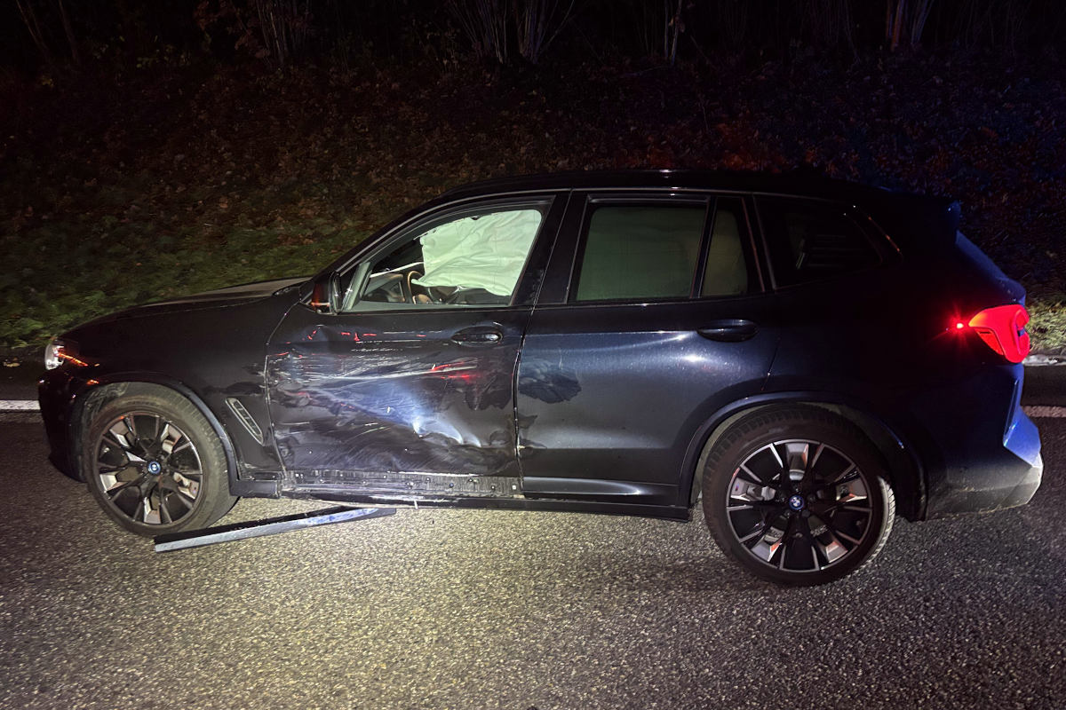 A1 Suhr AG – Unfall auf Autobahn-Zubringer führt grossem Stau