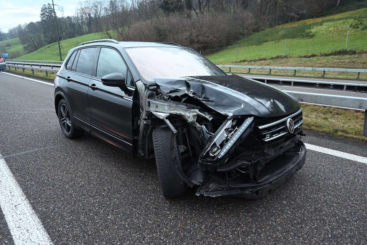 Rorschacherberg SG – Hoher Sachschaden nach Unfall auf der A1