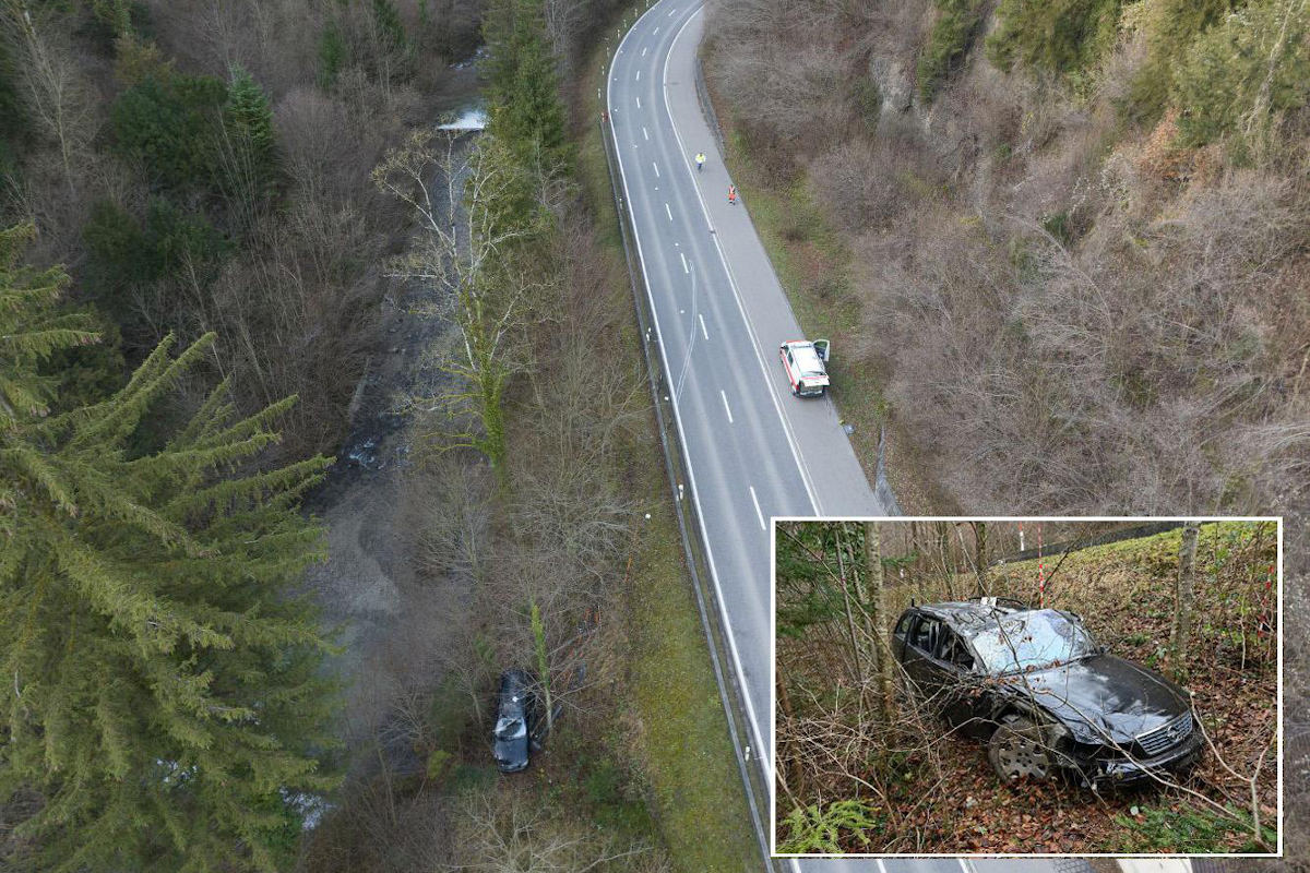 Wald ZH – Nach Selbstunfall Auto in Waldstück stehen gelassen