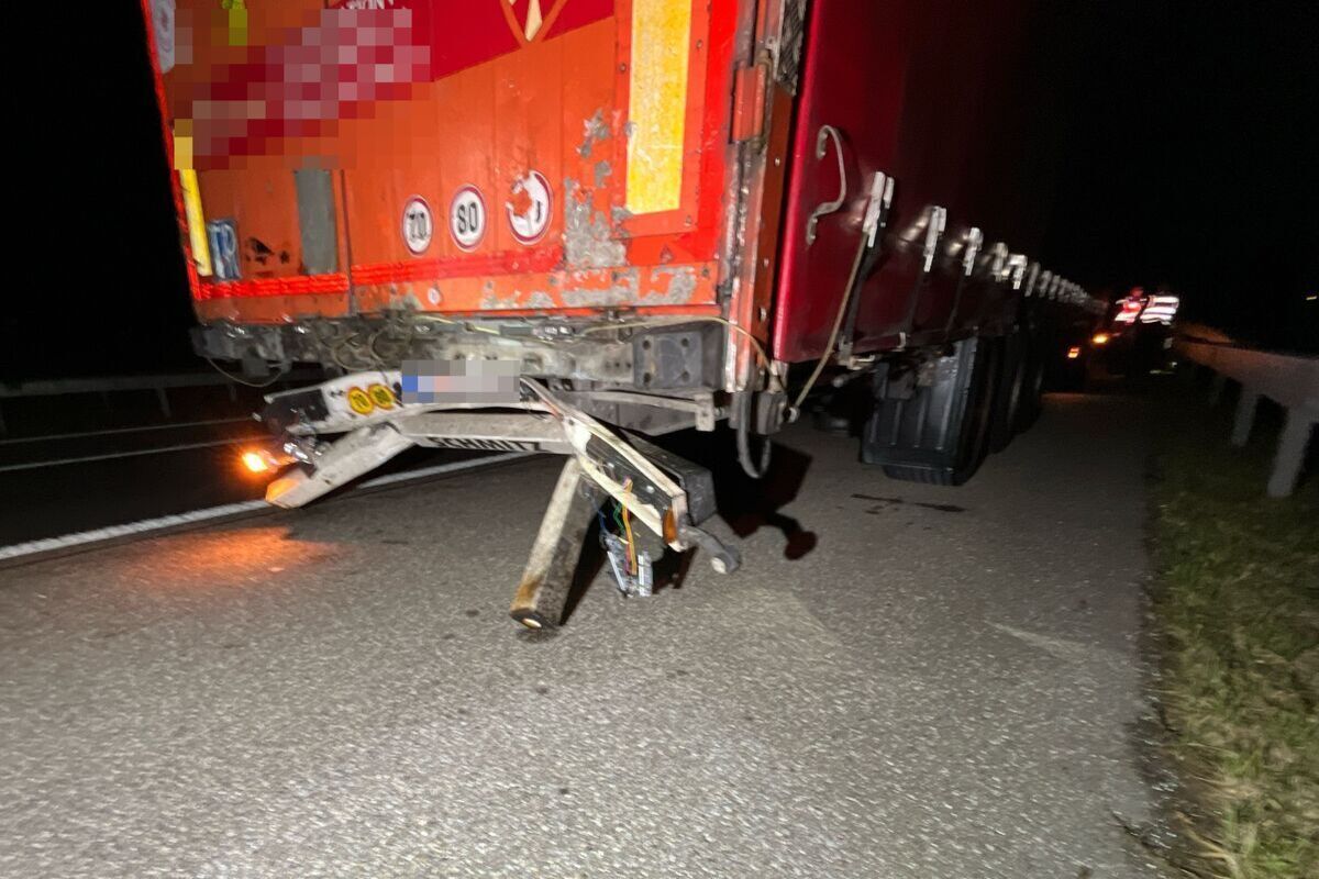 Deitingen SO – Lieferwagen mit Sattelmotorfahrzeug kollidiert