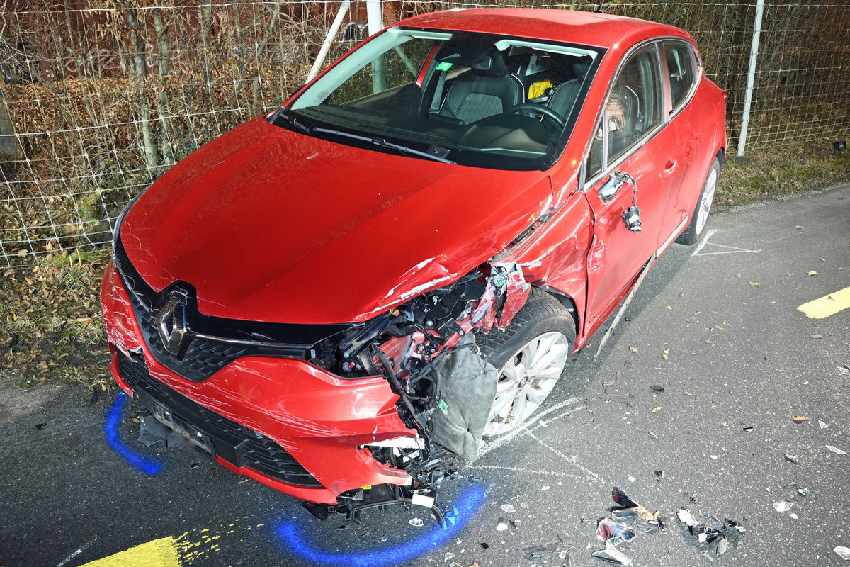 Stadt Luzern – Mit einem entgegenkommenden Auto kollidiert