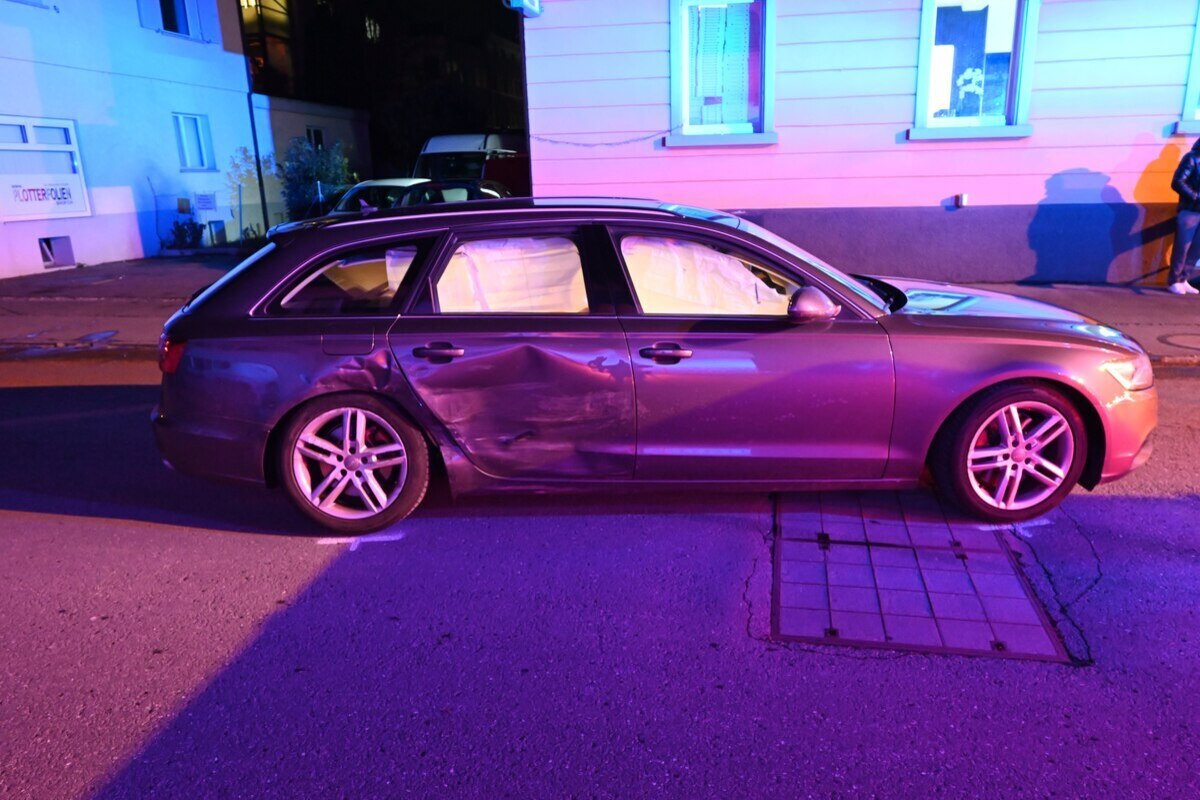 St. Magrethen SG – Kollision auf einer Kreuzung