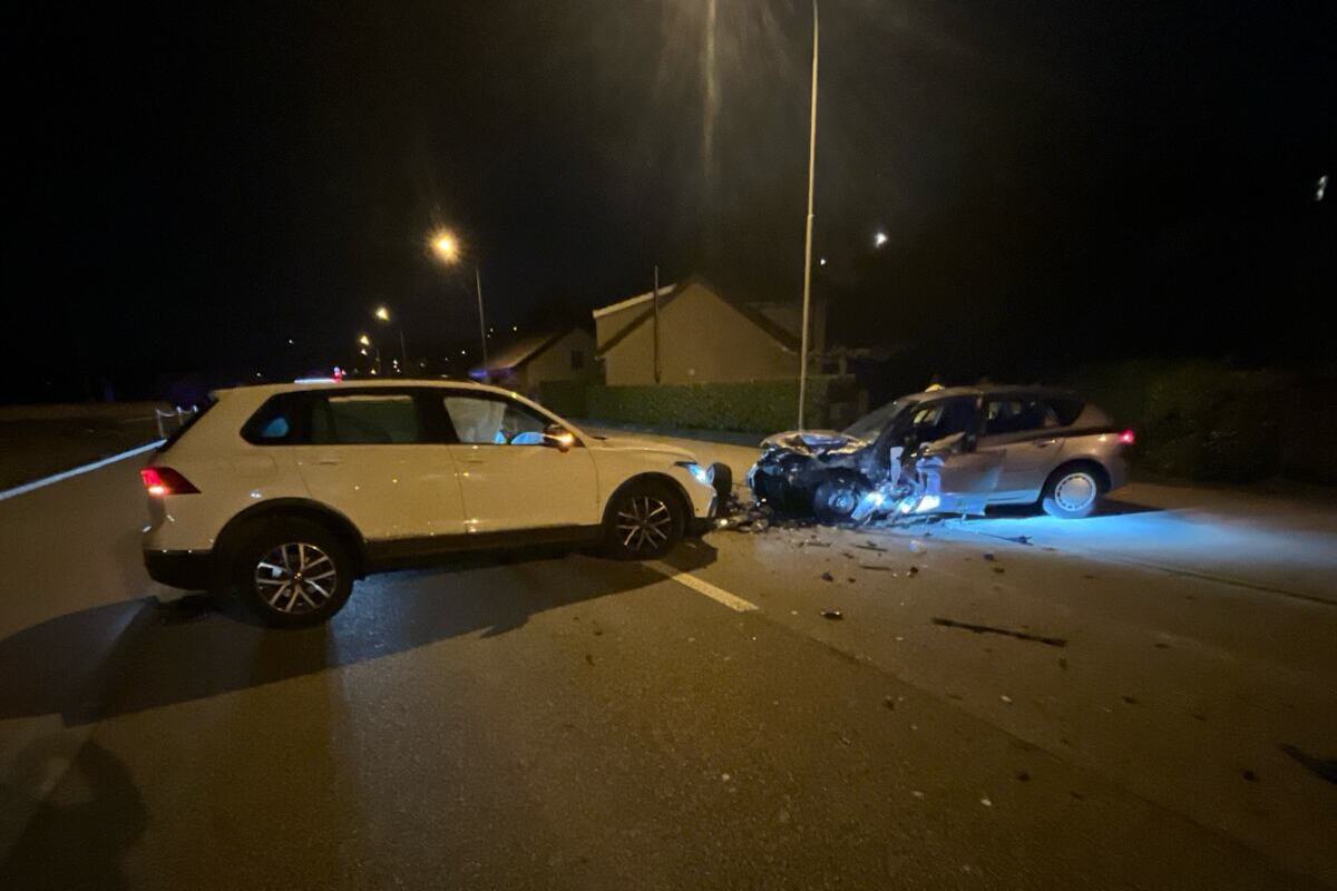 Gretzenbach SO – Mit entgegenkommendem Fahrzeug kollidiert